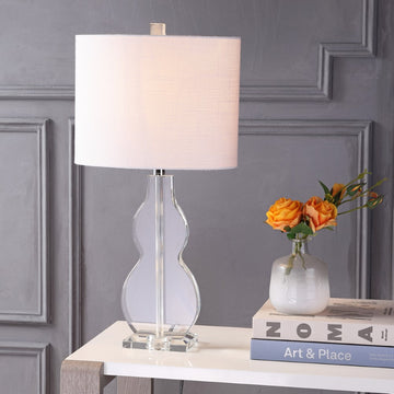 Hadley 26" Crystal LED Table Lamp - JONATHAN Y